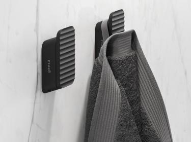 toilet black hook for hotel