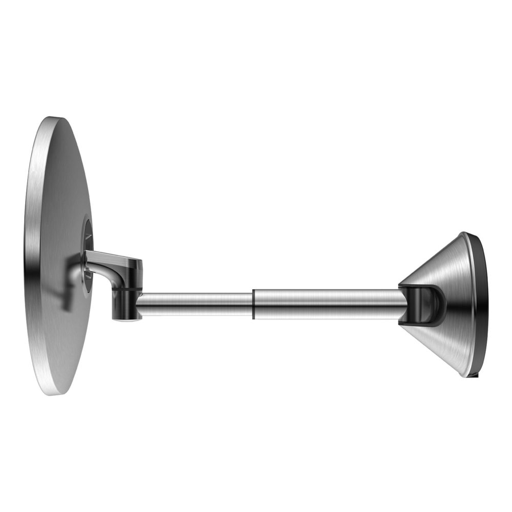 Specchio ingranditore Led da parete BRUSHED NICKEL