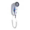 wall mounted hair dryer for hotels drycompact white