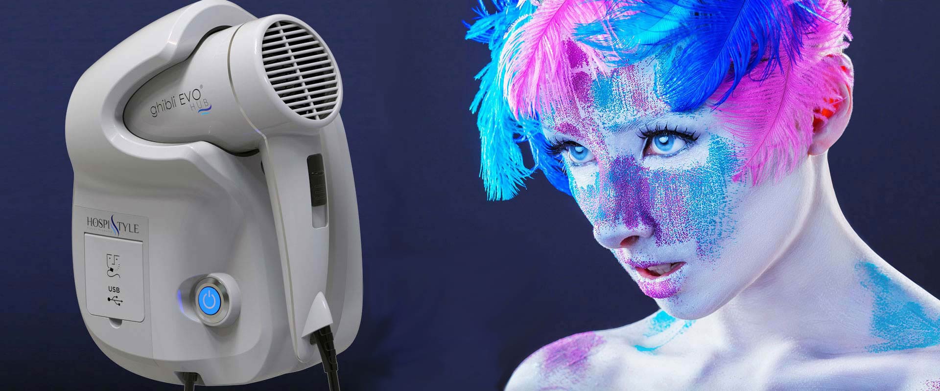 ghibli evo hair dryer for hotel room