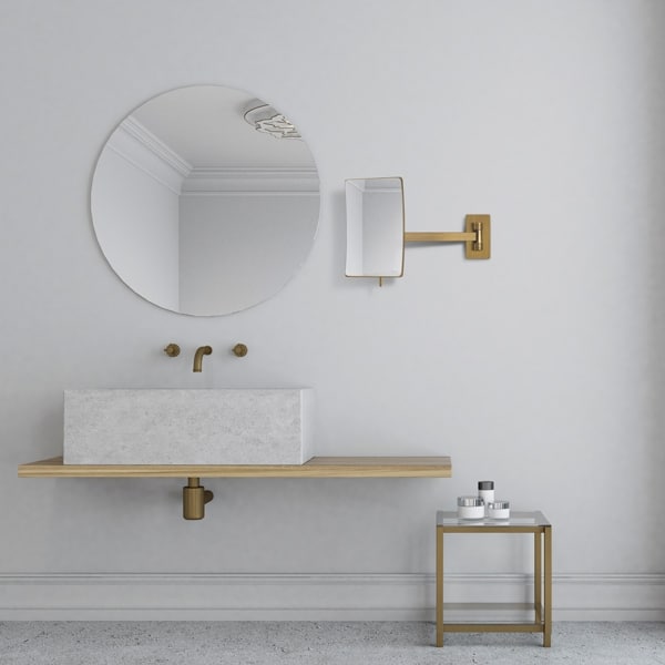 Cosmetic mirrors for hotel