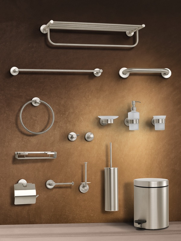 Inox Project bathroom accessories for hotel