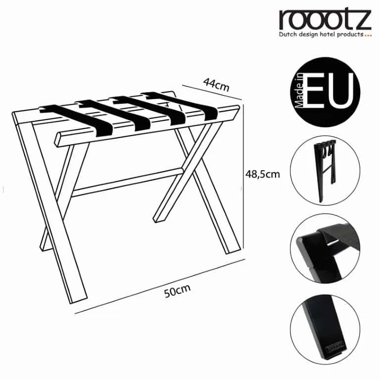 Luggage Rack Roootz Classic measurements and details