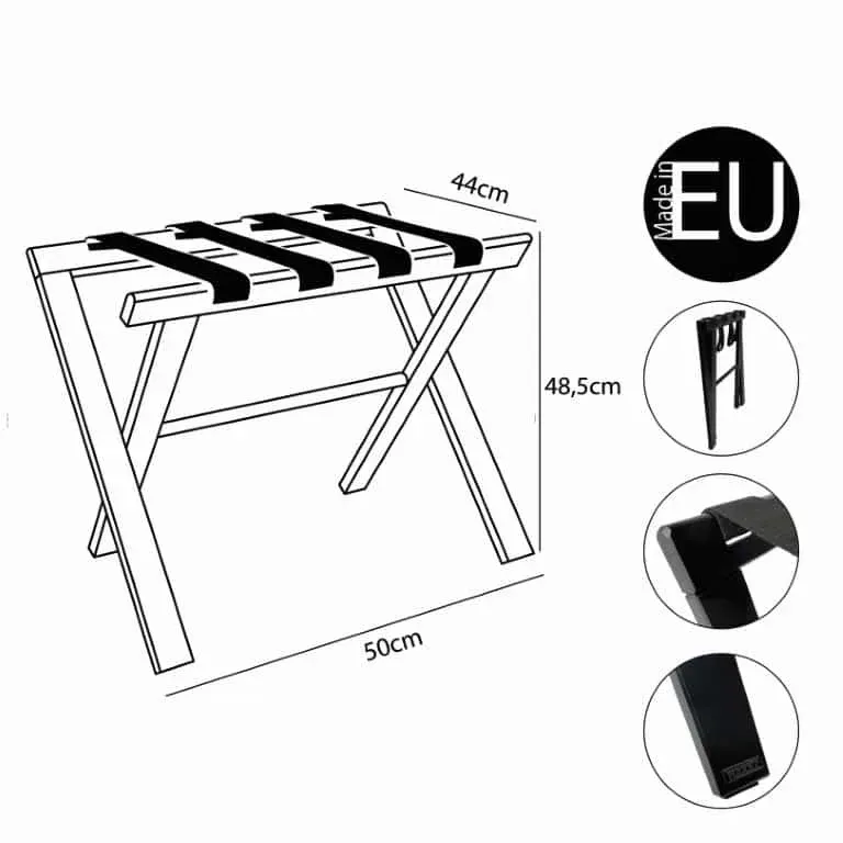 Luggage Rack Roootz Classic measurements and details