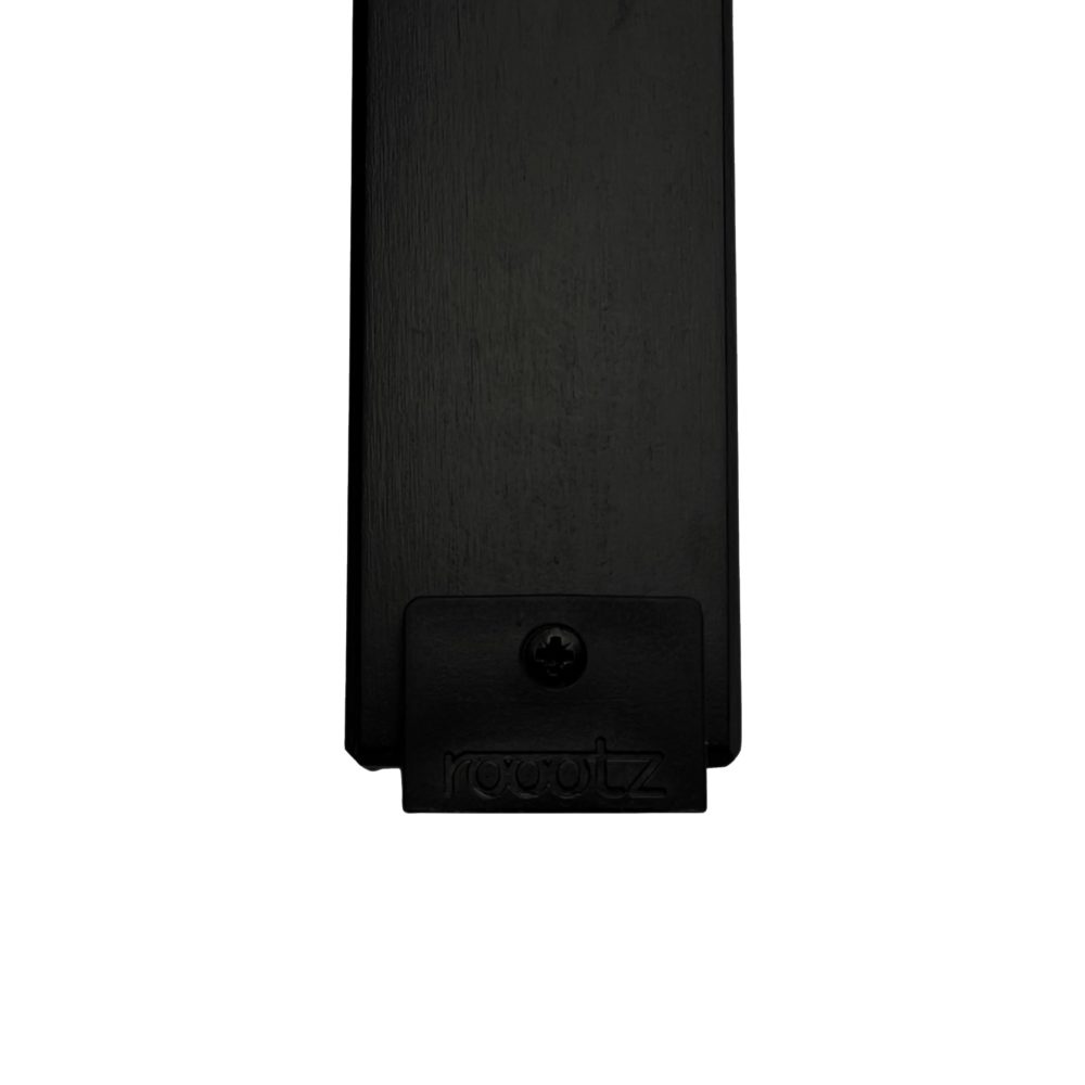 Classic Hotel Suitcase Rack – Beech Wood Black detail