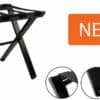 Classic Hotel Suitcase Rack – Beech Wood Black