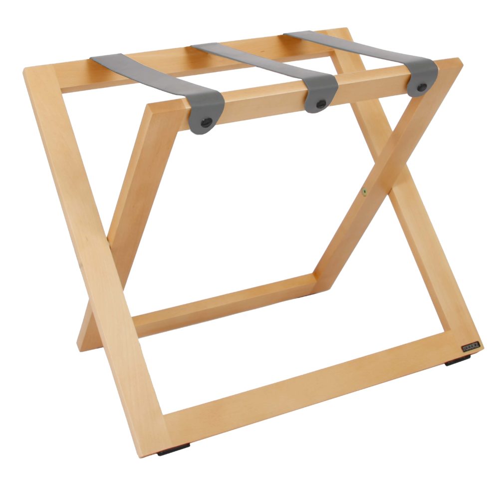 Compact Suitcase Stand for Hotel