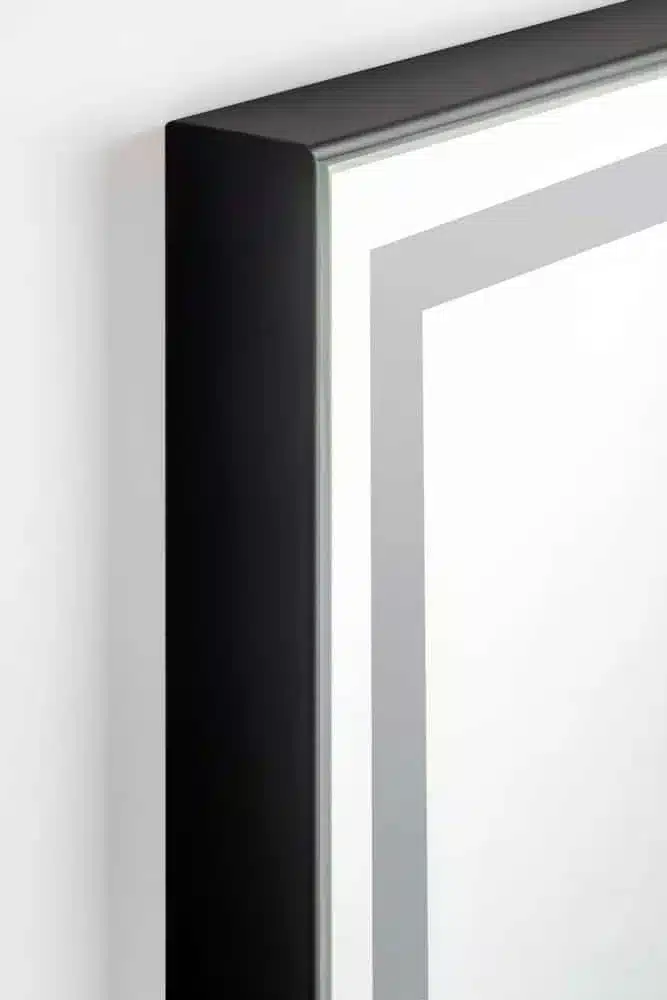 Rectangular Mirror for Hotel: EDNA frame detail