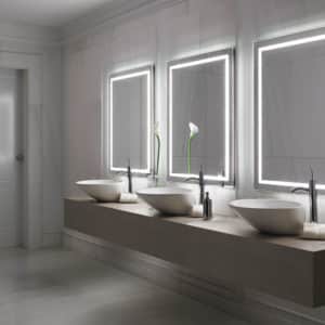Square Mirror for Hotel Bathroom: Katie
