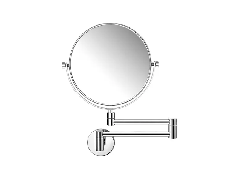 Chrome Double side cosmetic mirror x5 Double arm