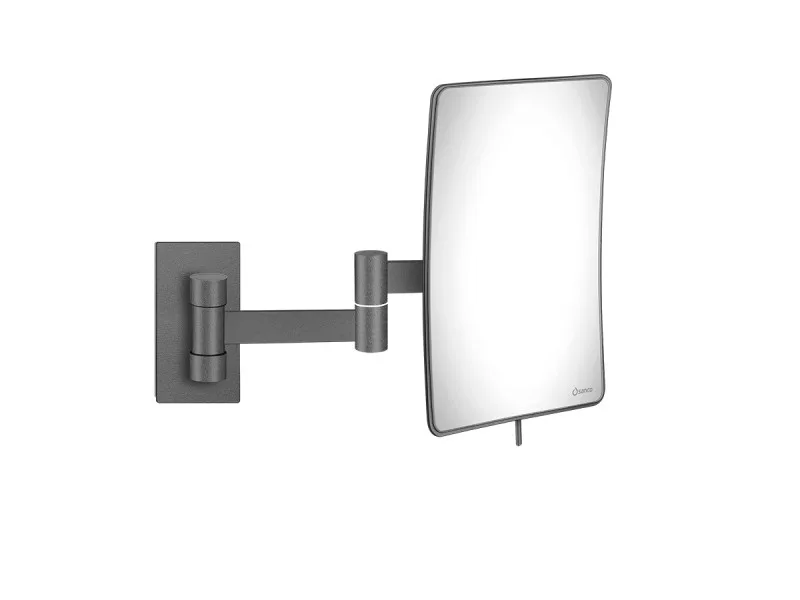 Square Cosmetic mirror with Double Arm x3 MR301M101 Ghibli Evo