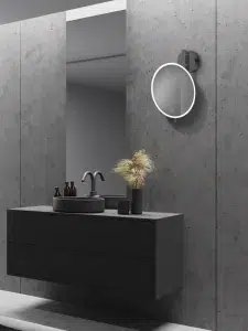 cosmetic mirror with led light