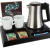 HospitalityTray-SIGNUM-BlackBrown-Kettle-STAR-0.5L-Leaflet-WhiteCups