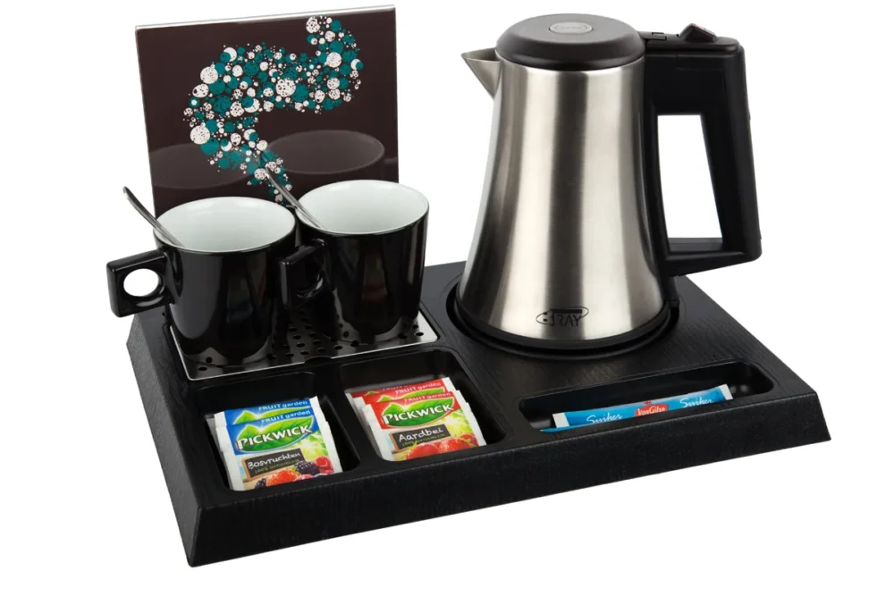 Black ABS hospitality tray - STAY