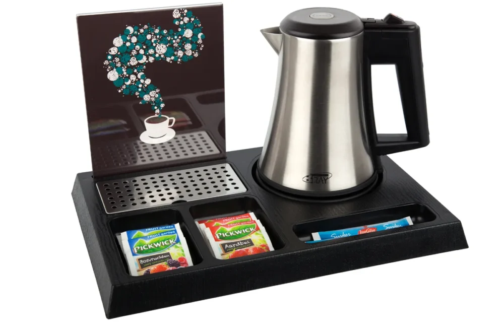 Black ABS hospitality tray - STAY