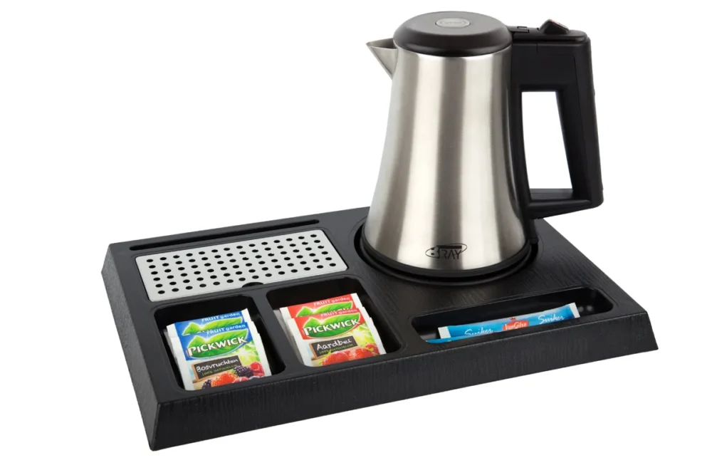 Black ABS hospitality tray - STAY