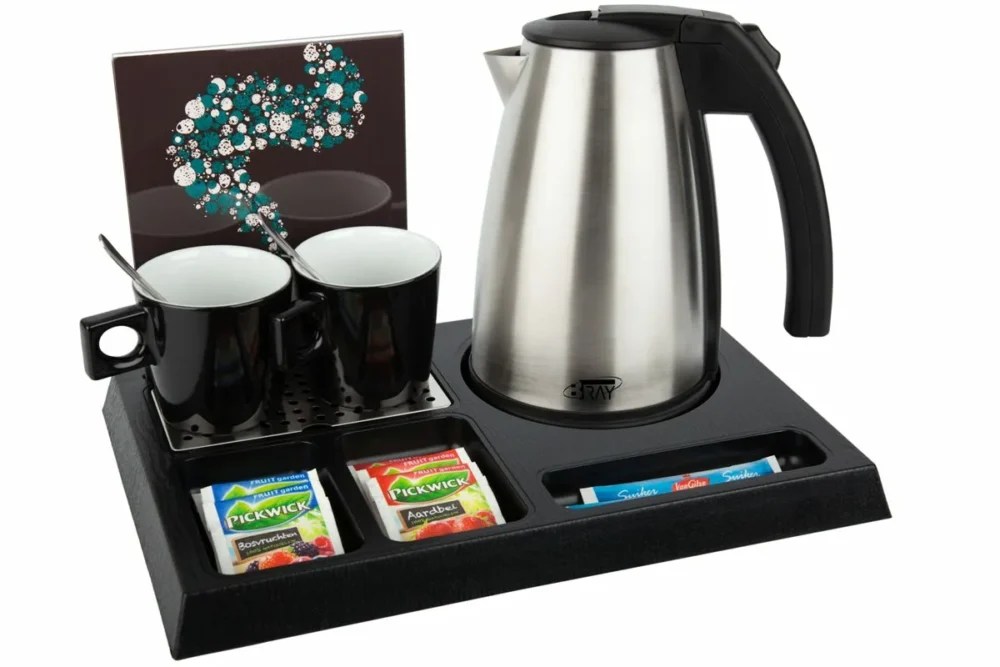 Black ABS hospitality tray - STAY