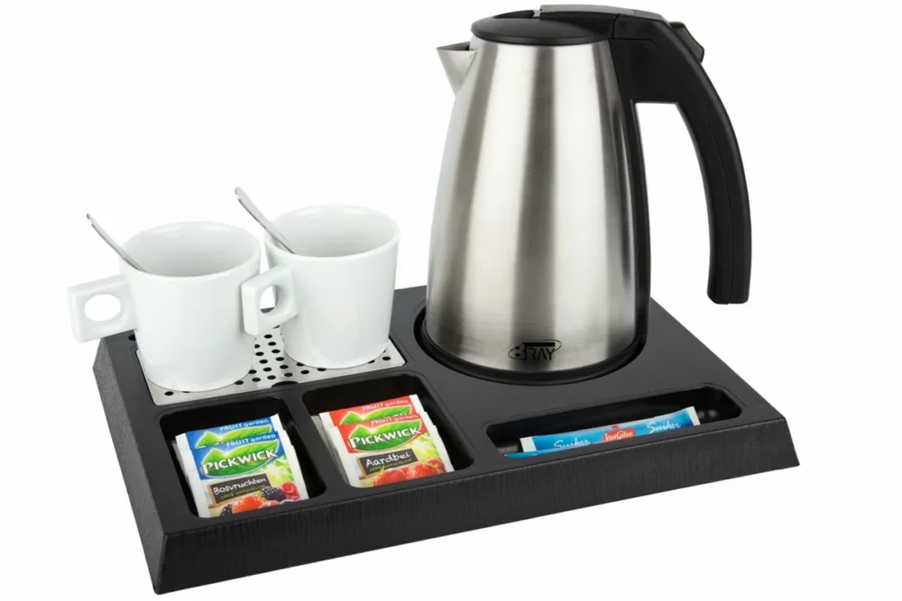 Black ABS hospitality tray - STAY