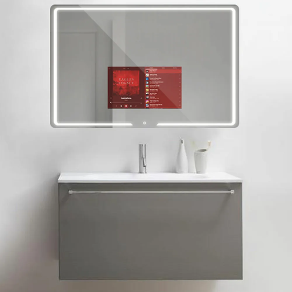 smart mirrors for hotel bathroom