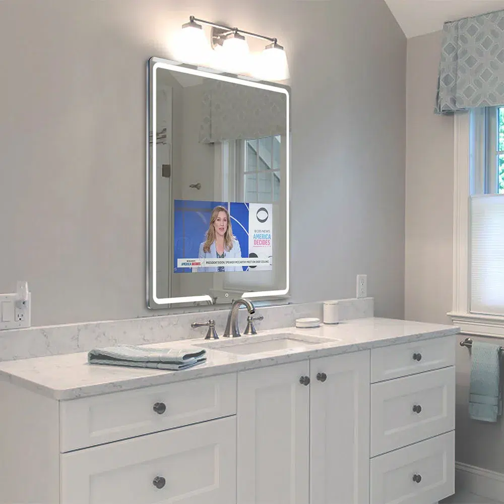 smart mirrors for hotel bathroom