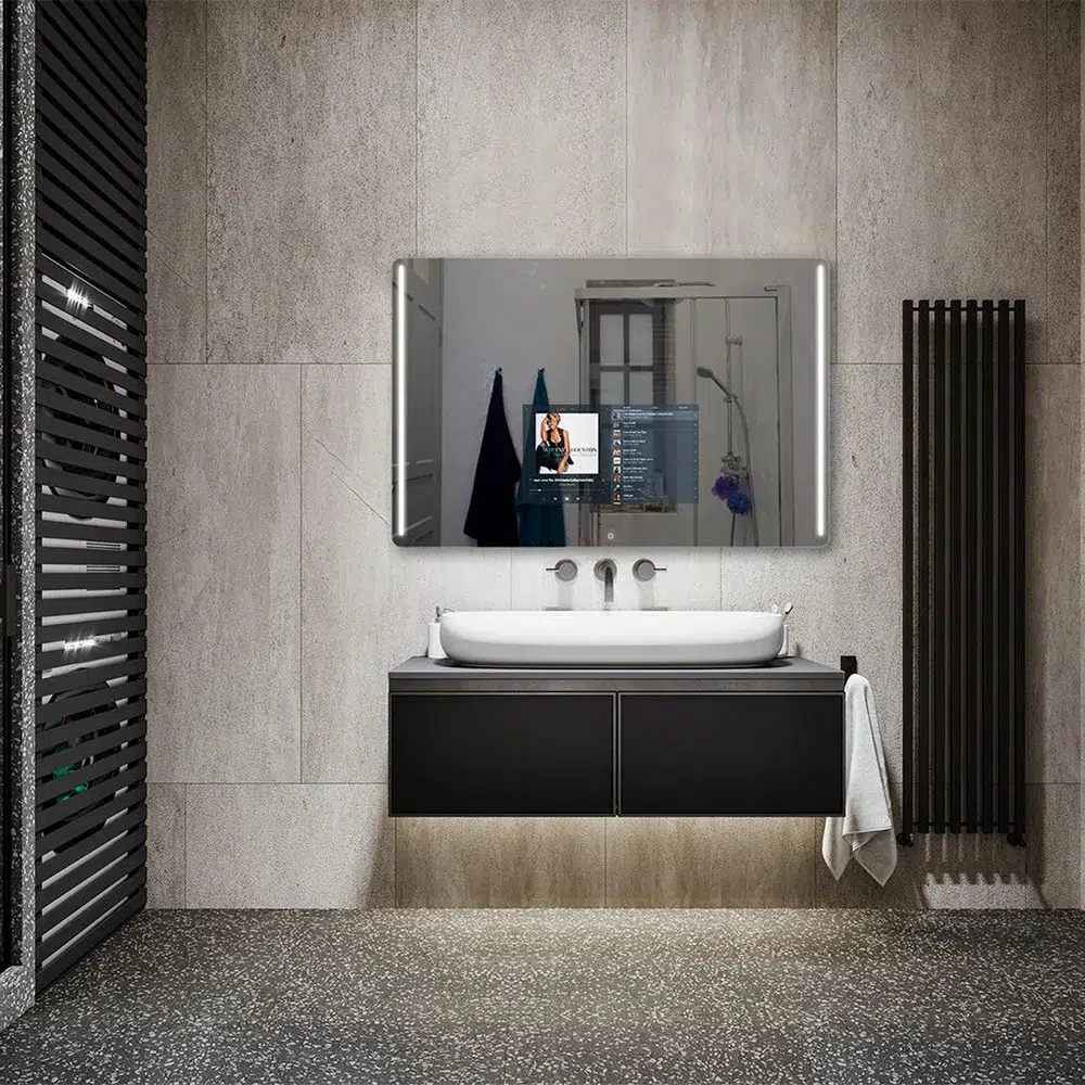smart mirrors for hotel bathroom
