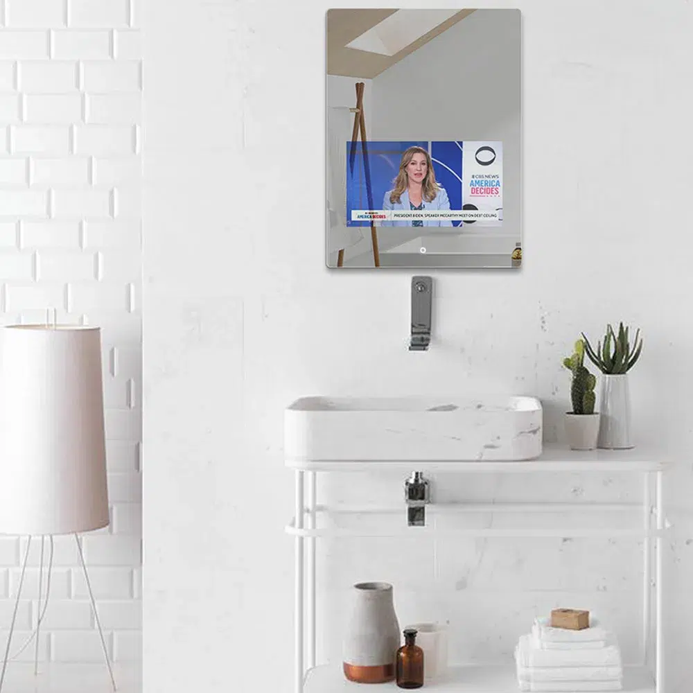 smart mirrors for hotel bathroom