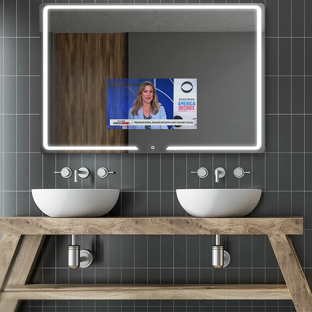 smart mirrors for hotel bathroom