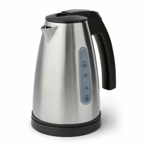Brushed Stainless Steel Kettle Saffron