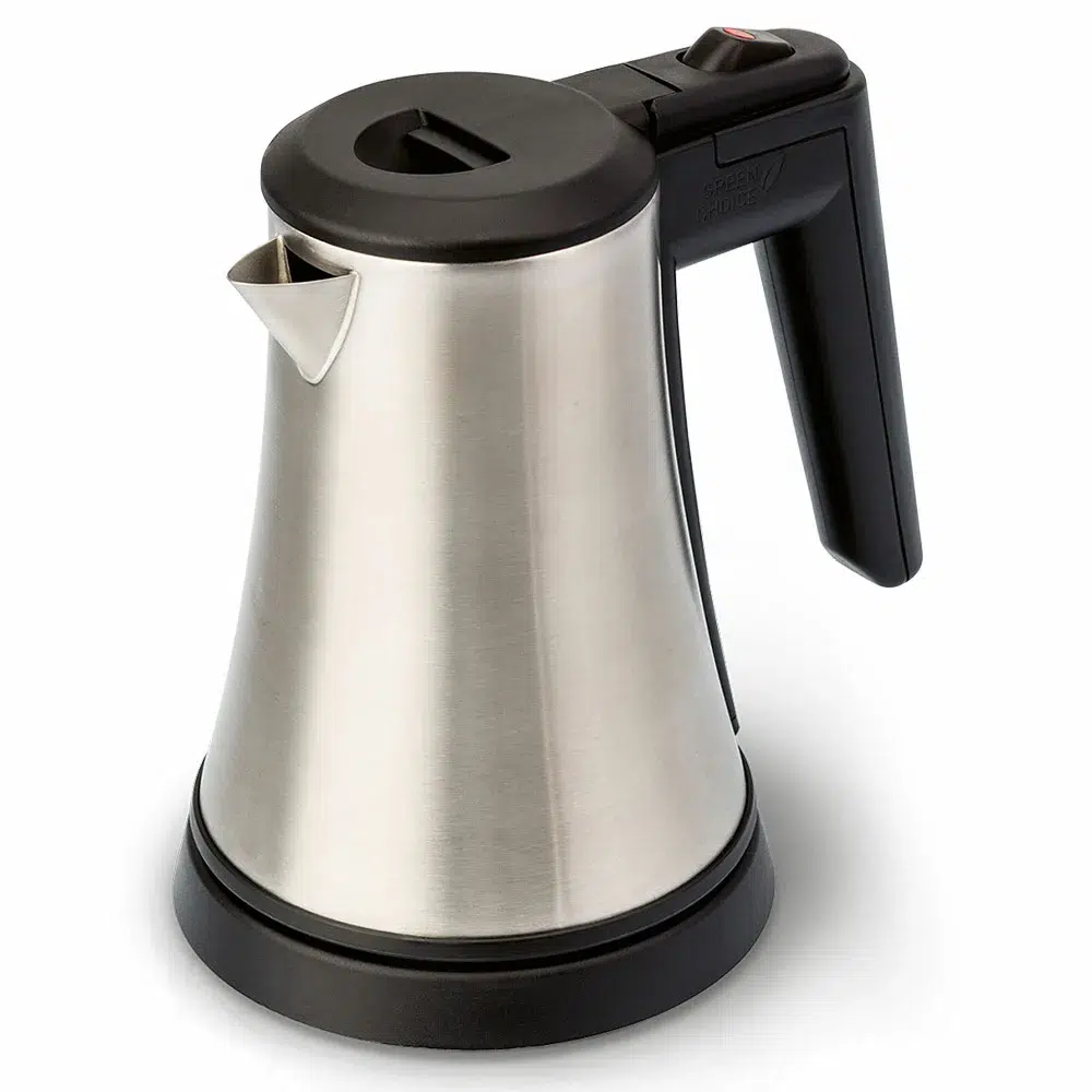 Compact Stainless Steel Kettle Coral