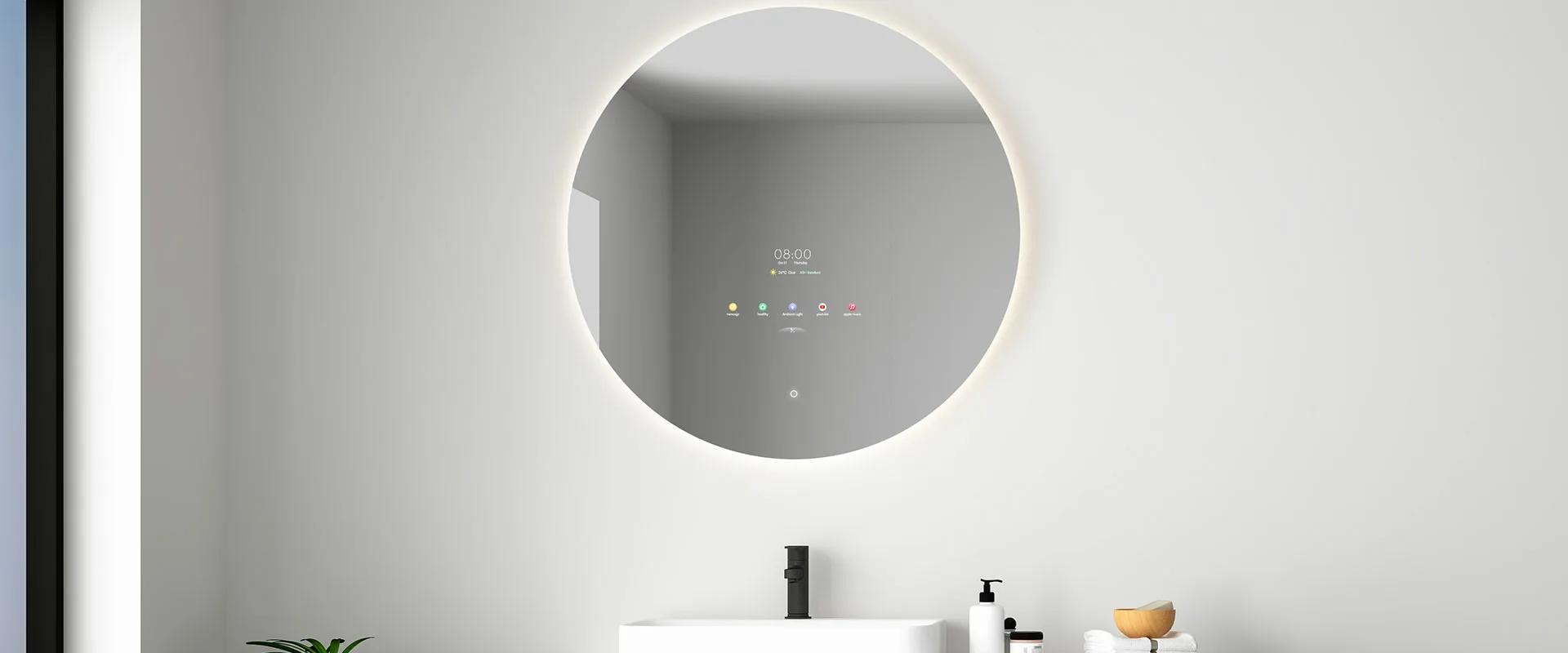 smart mirror hotel specchio intelligente AI