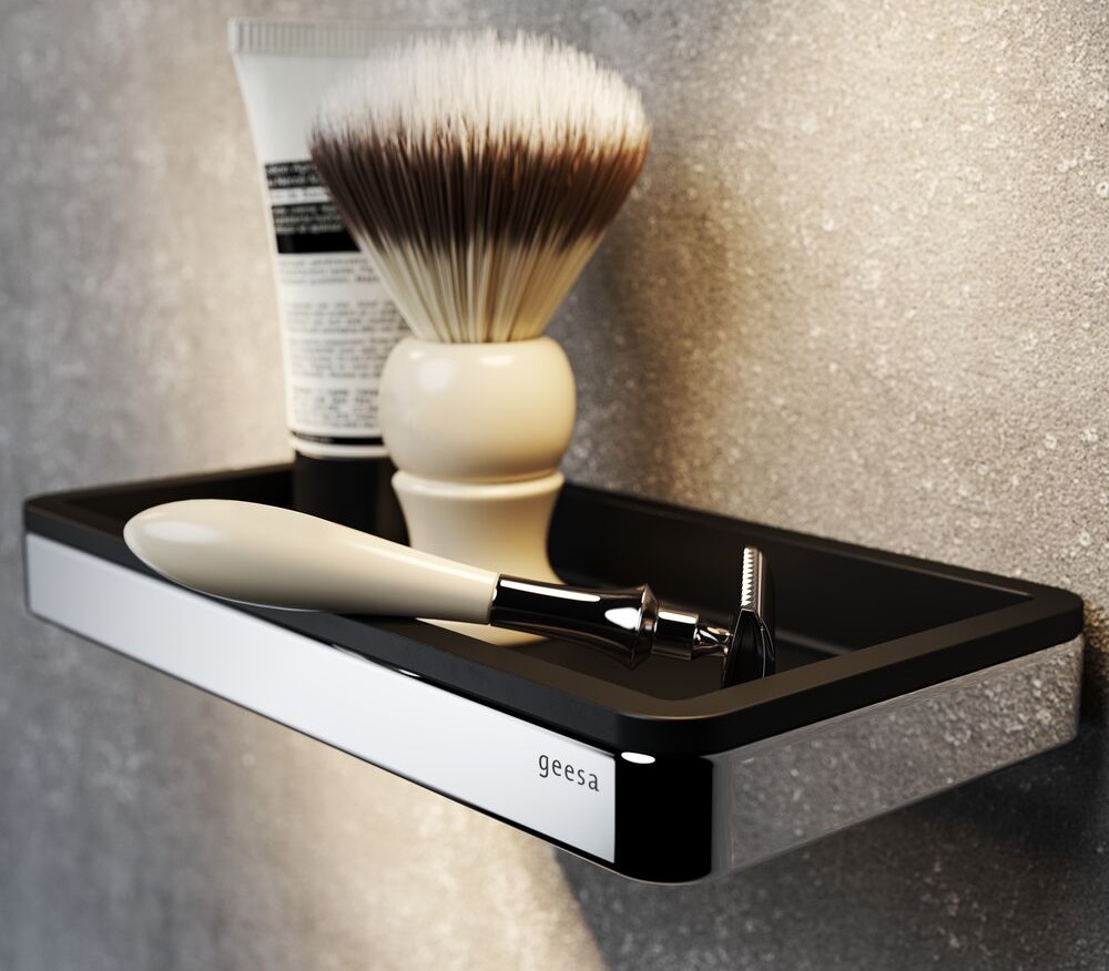 Eleganti accessori per il bagno camera hotel mensola