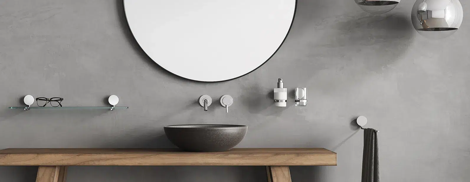 Collezione accessori da Bagno per hotel Opal Cromato