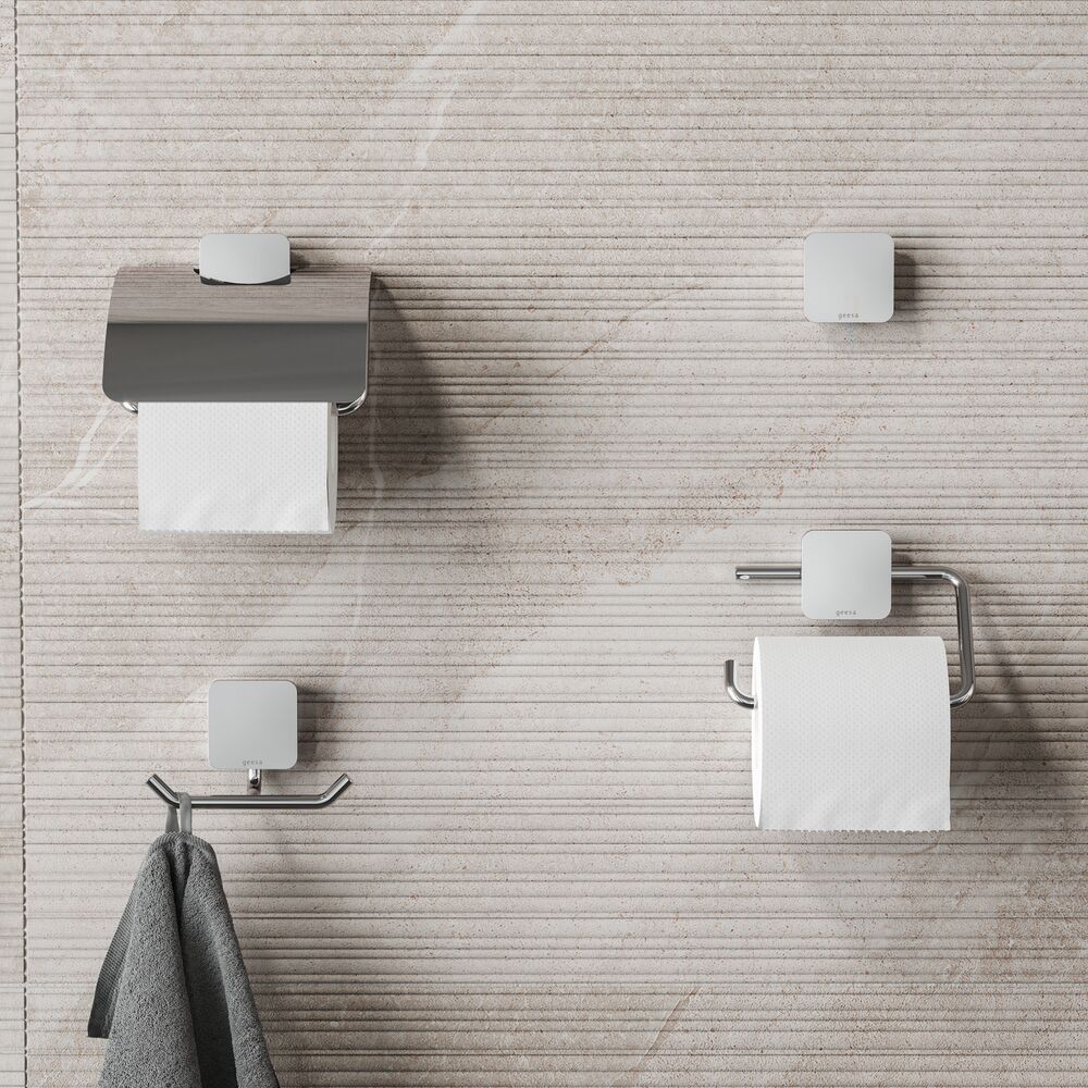 Accessori da Bagno per hotel colore cromato