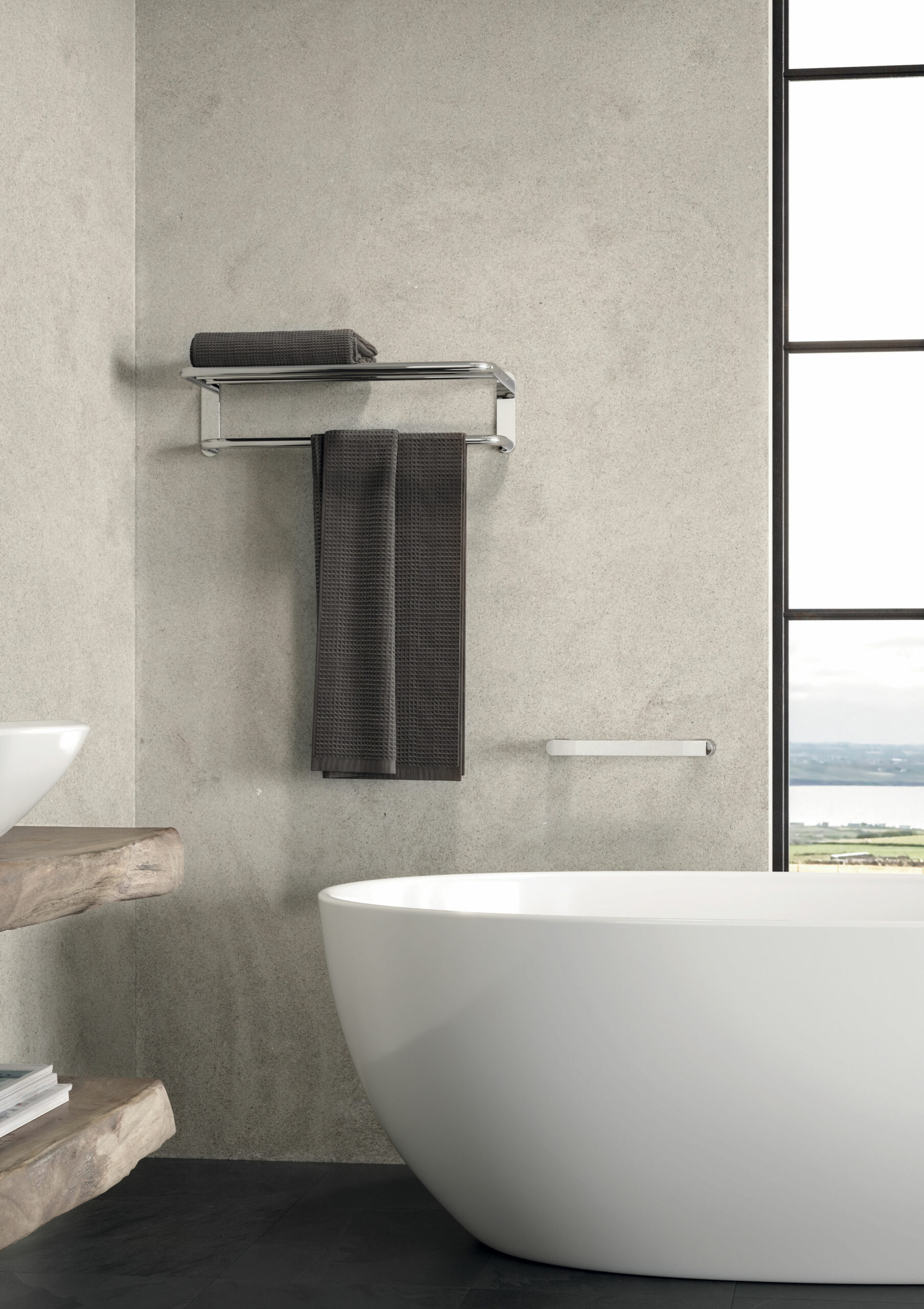 Eleganti accessori da bagno per hotel serie Wynk by Geesa