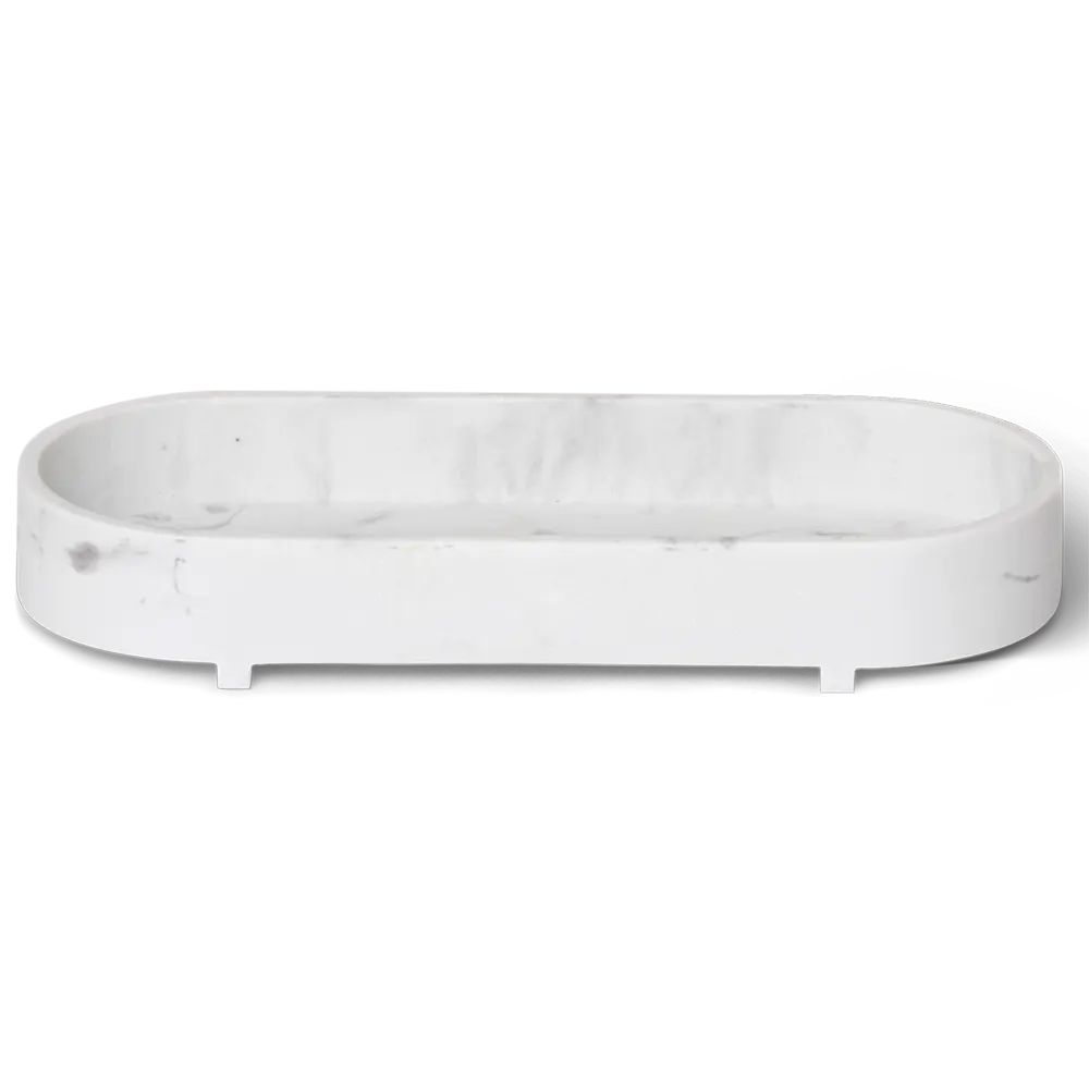Functional amenity tray rounded design: Monti