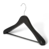 Clothes hanger with hook and bar for hotel room: Edward