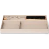 Organizer per armadio camera hotel: Cebu colore naturale