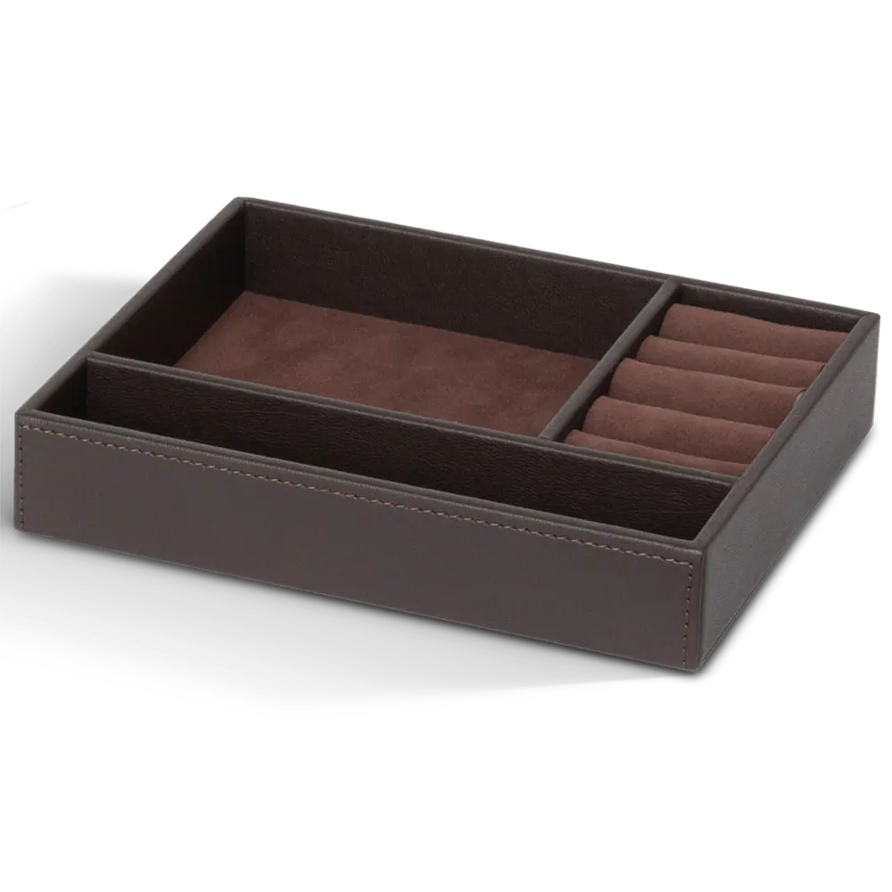 Jewellery tray brown