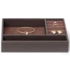Jewellery tray for hotel room: Andros brown