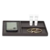 Vassoio di ricarica wireless marrone