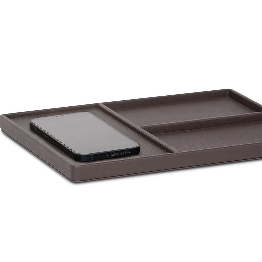 Vassoio di ricarica wireless per hotel