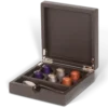 Brown classic condiment box with lid ‘New Classic’: Yasur