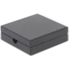 Black classic condiment box with lid ‘Nouveau Black’: Yasur