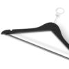 Melville appendiabiti con perno e barra colore nero