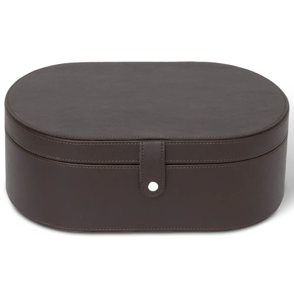 Hairdryer box for hotel: Nevis brown