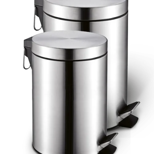 Cestino a pedale 3/5L in acciaio inox per hotel
