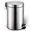 Cestino a pedale 5L in acciaio inox per hotel