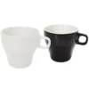 Tazza da caffè per hotel bianca o nera
