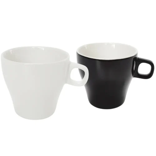Tazza da caffè per hotel bianca o nera