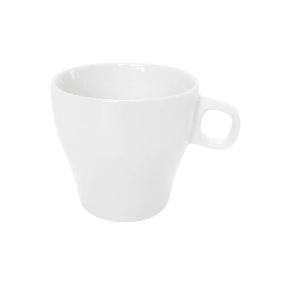 Tazza da caffè per hotel bianca